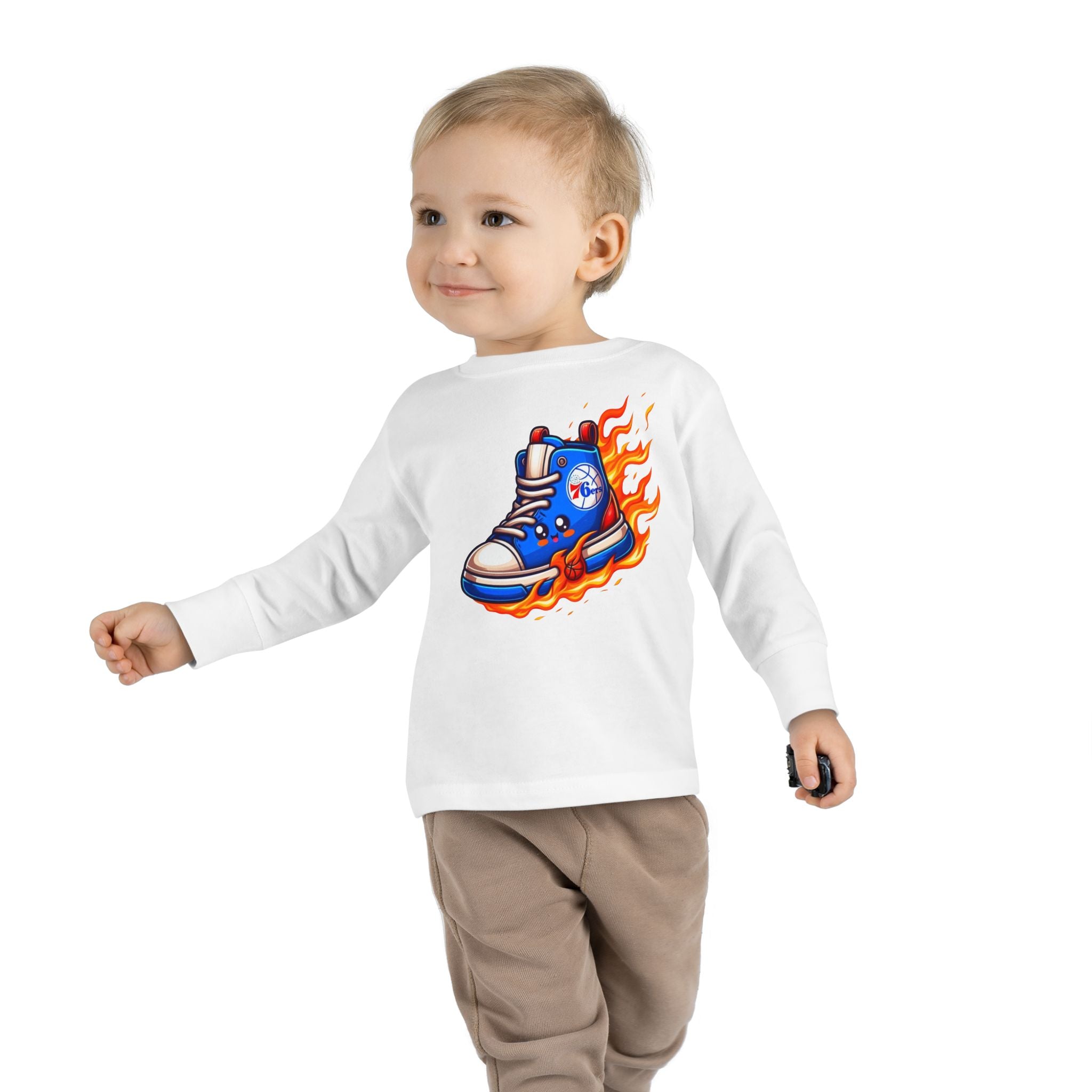 Philadelphia 76ers Toddler Long Sleeve Tee