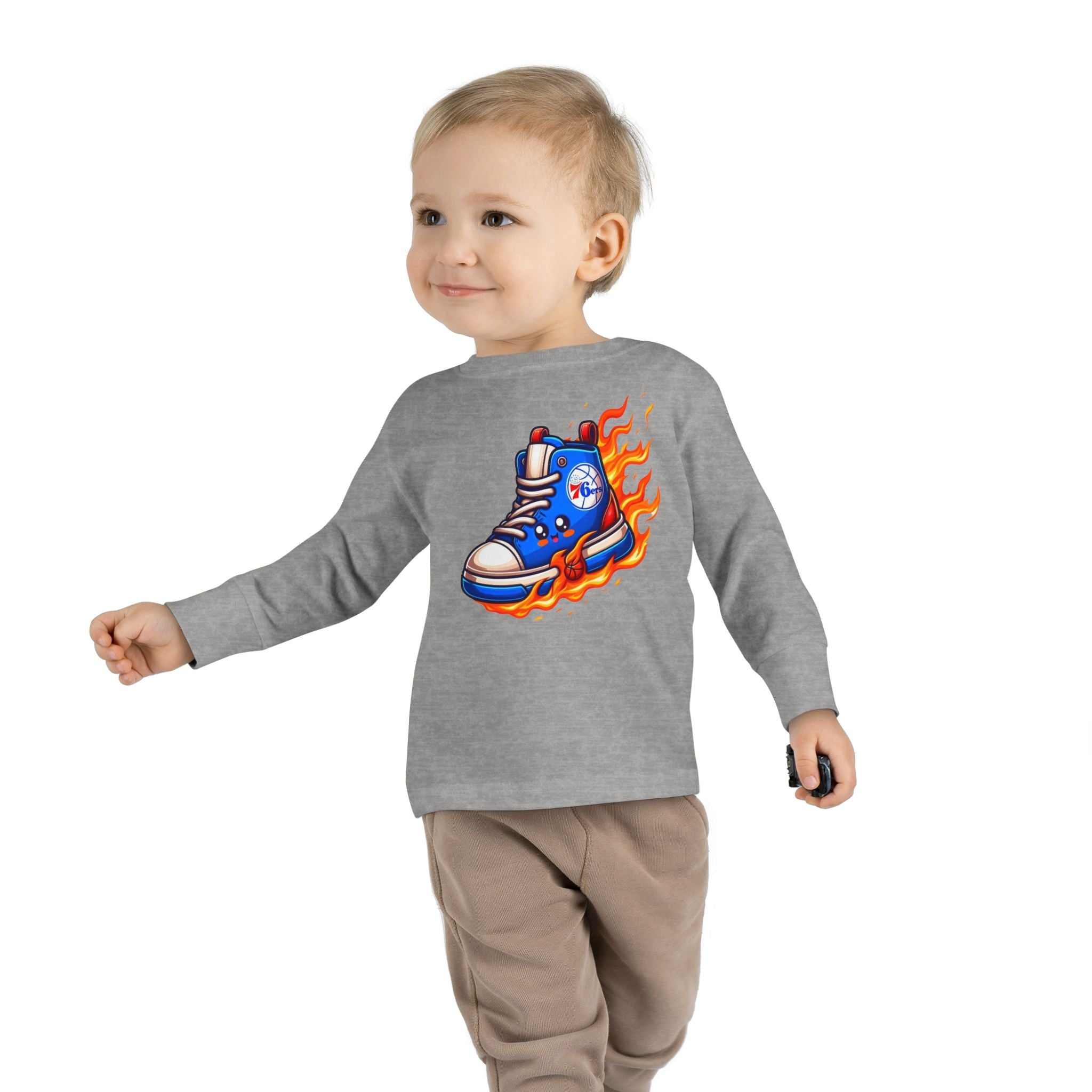 Philadelphia 76ers Toddler Long Sleeve Tee