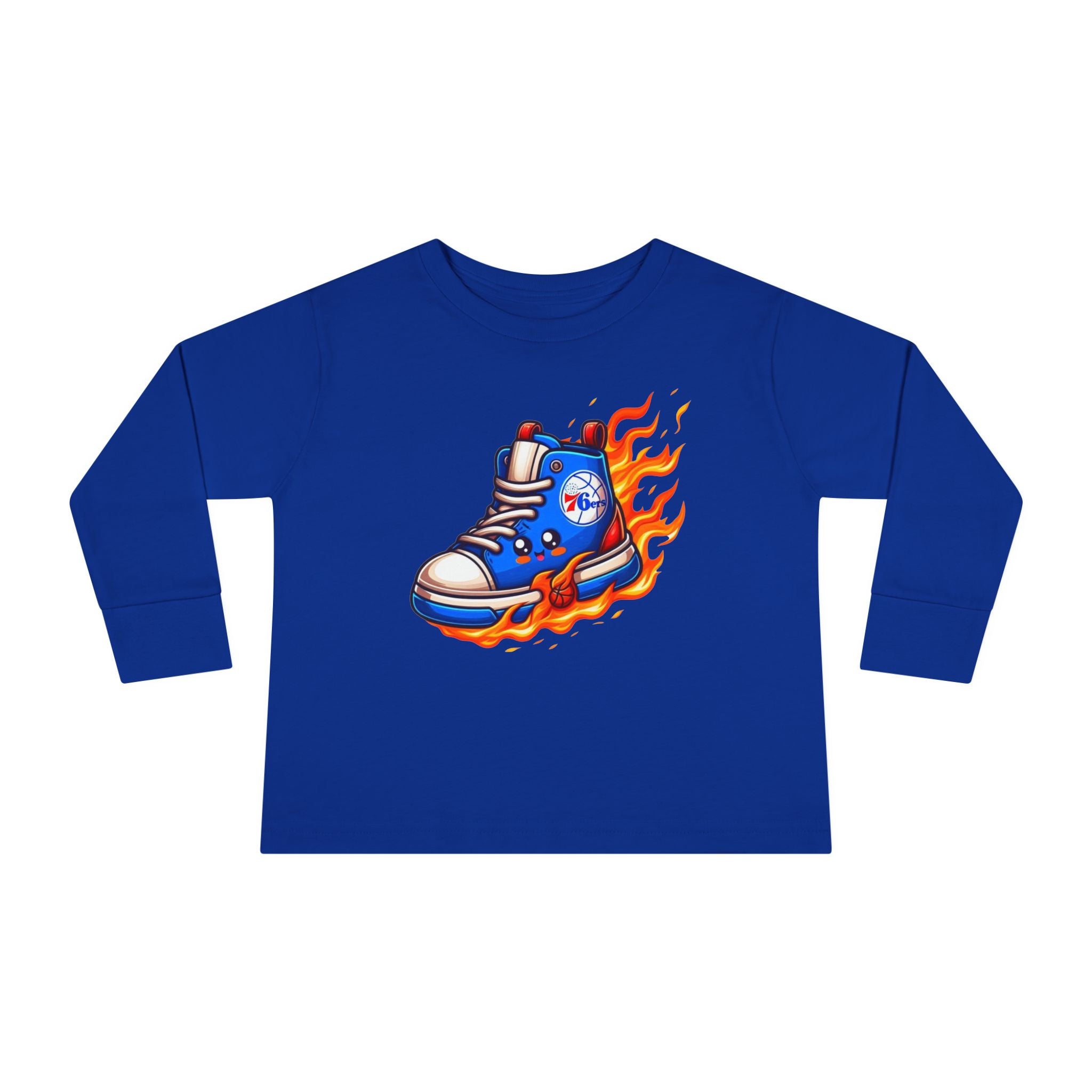Philadelphia 76ers Toddler Long Sleeve Tee