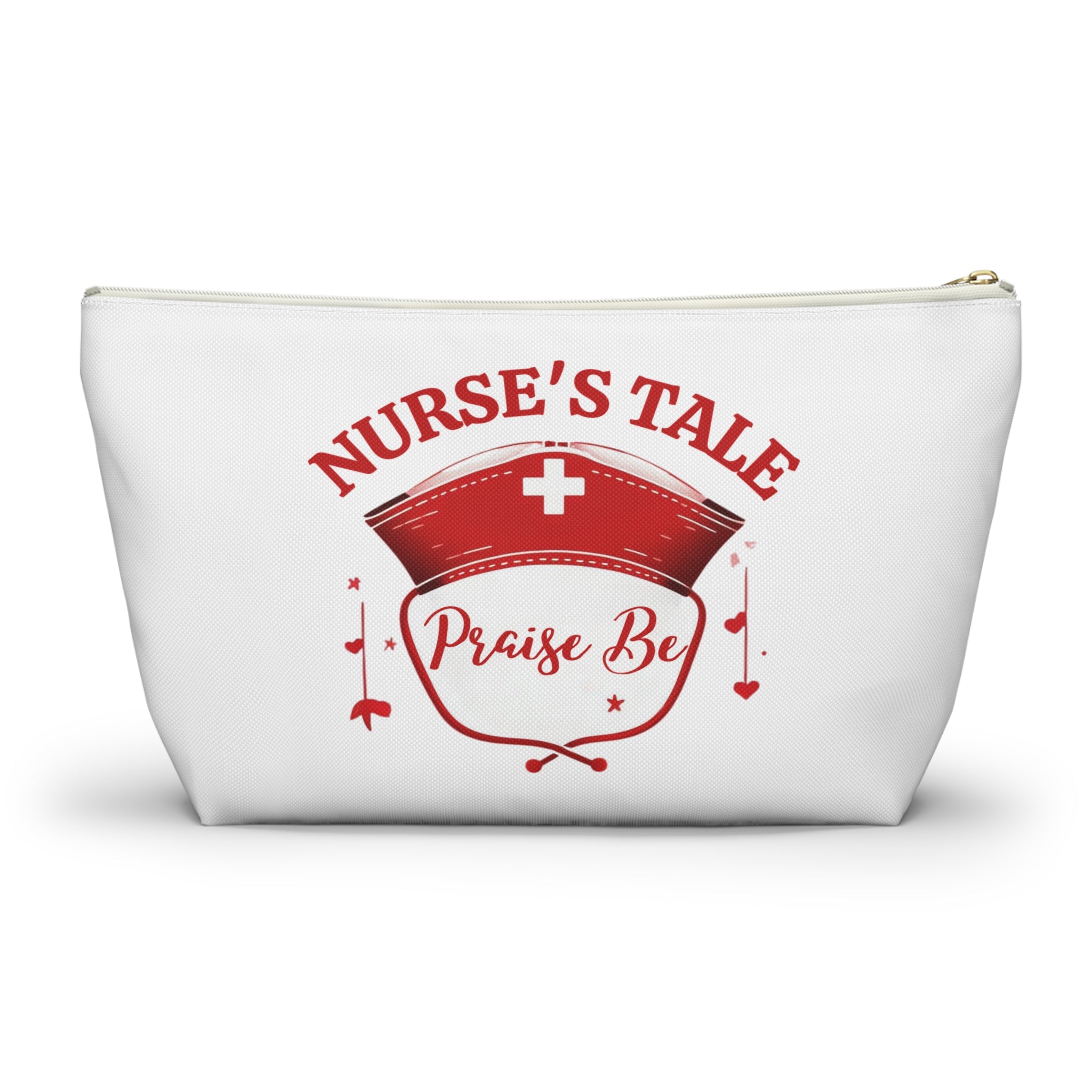 Nurse's Tale Accessory Pouch, Perfect Nurse Gift, Cosmetic Bag, Makeup Organizer, Cute Healthcare Pouch, Medical Supplies Case