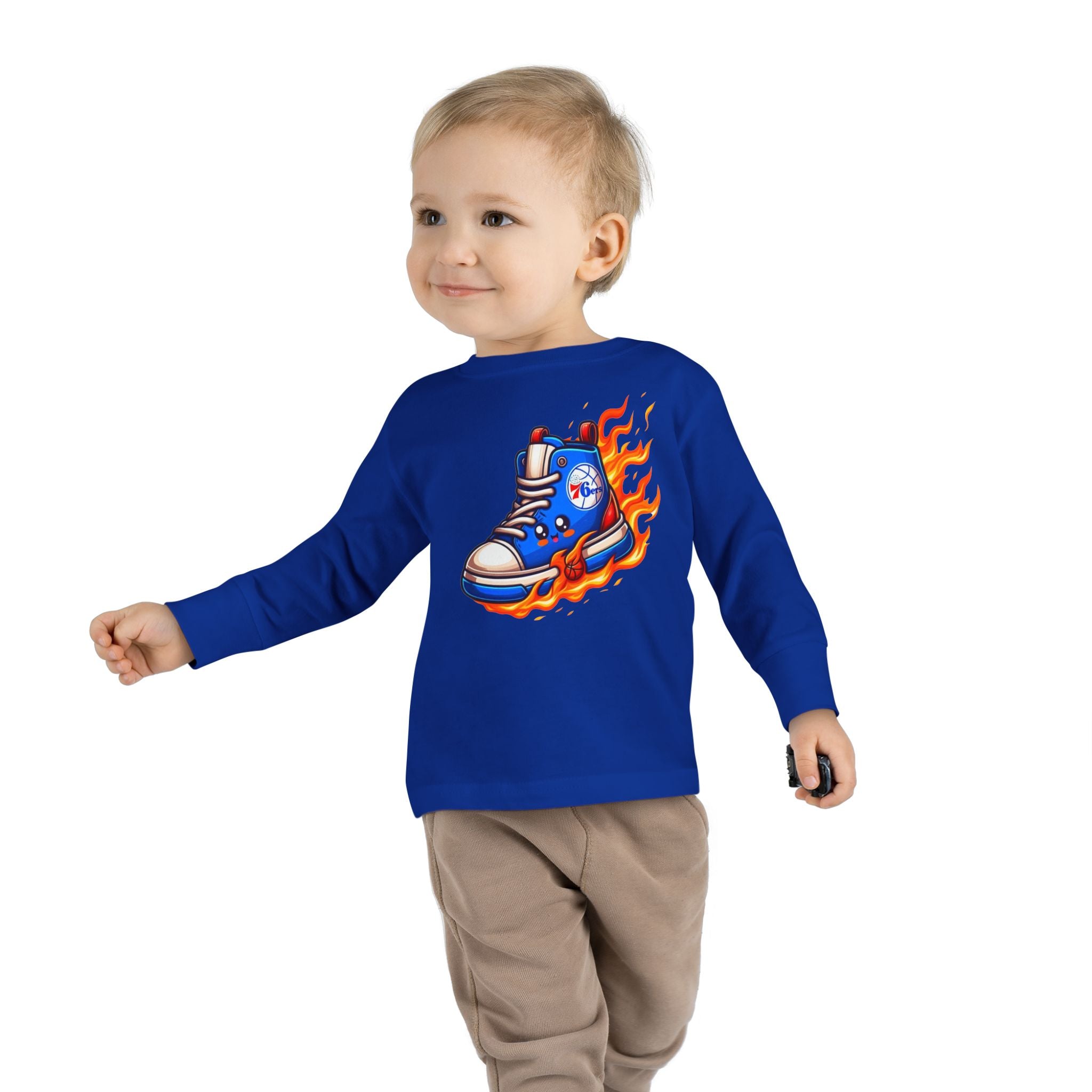 Philadelphia 76ers Toddler Long Sleeve Tee