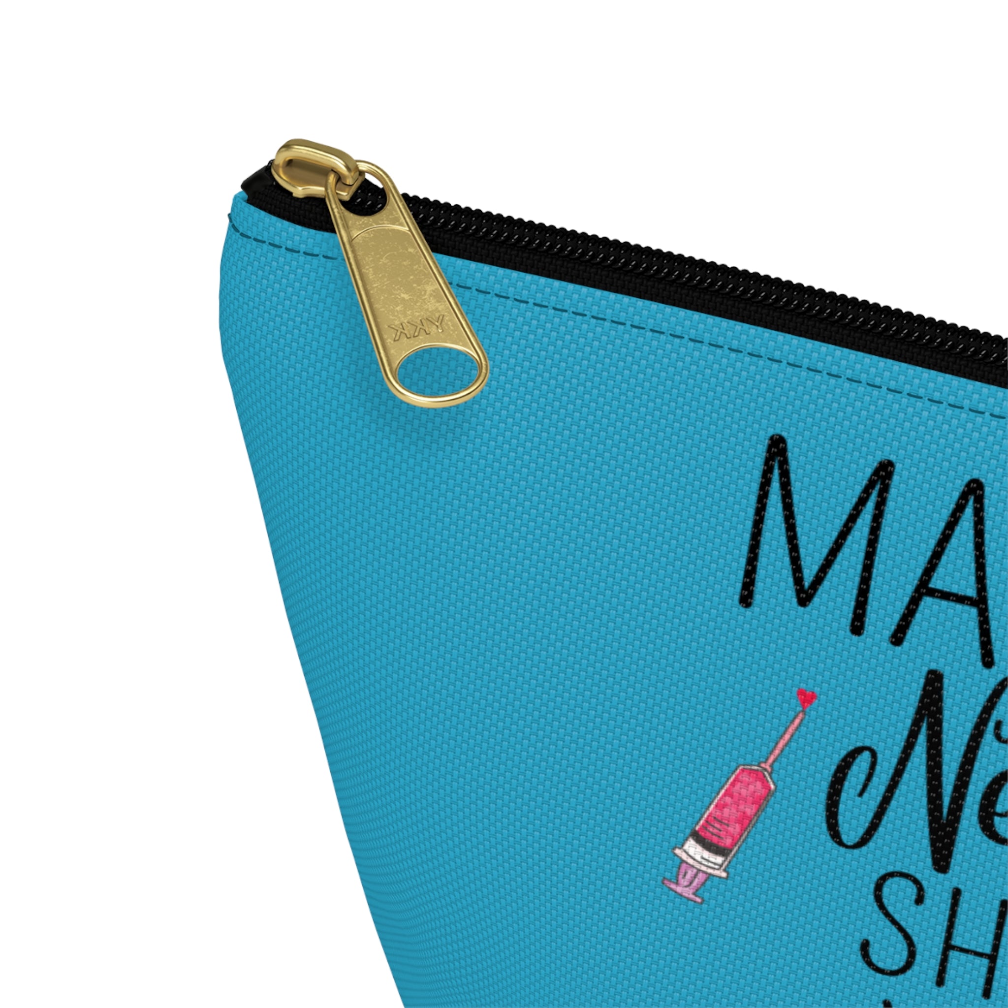 Nurse Life Accessory Pouch - Funny Quote Gift Case for Nurses, Nurselife Organizer Bag, Healthcare Provider Zipper Pouch, Medical