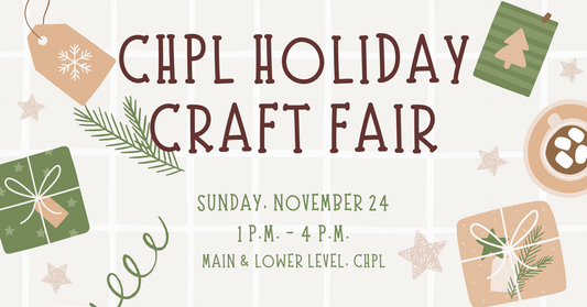 Glitter & Glue @ CHPL Holiday Craft Fair