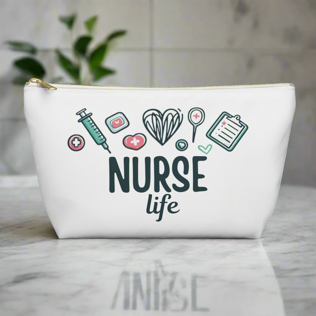 Nurse Life Accessory Pouch - Stylish Storage for Healthcare Professionals