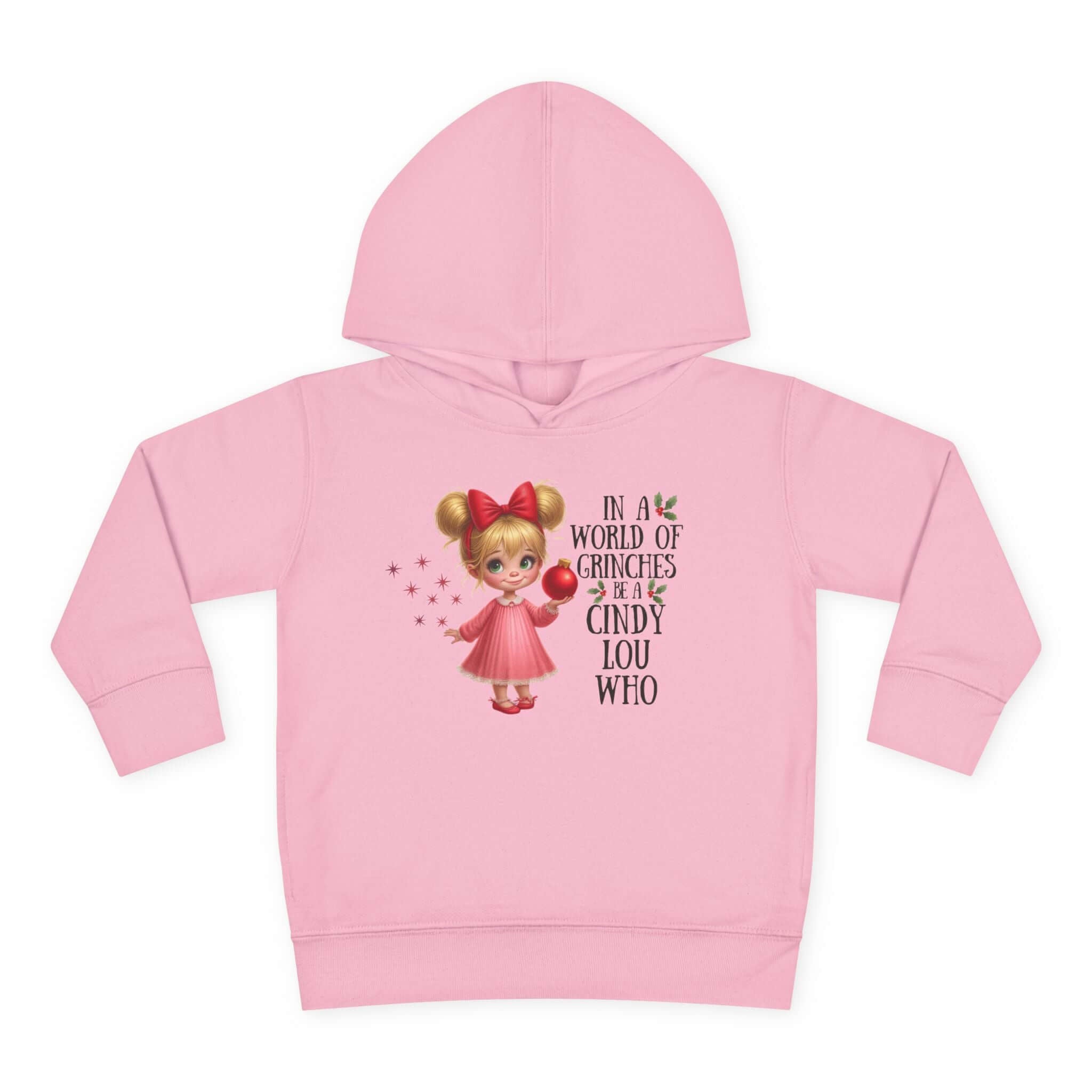 Cindy Lou Who Toddler Pullover Hoodie