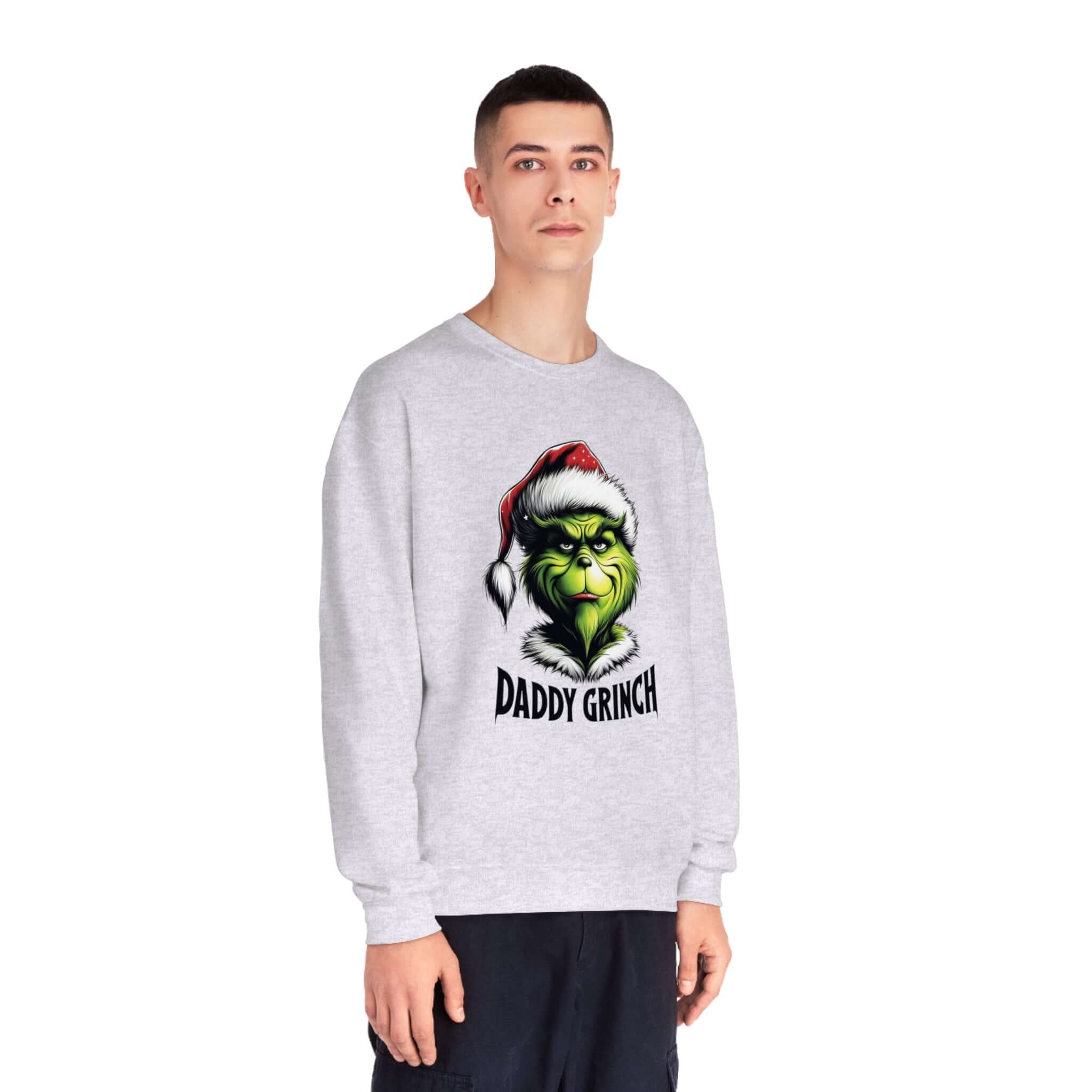 Daddy grinch Crew Neck Sweatshirt