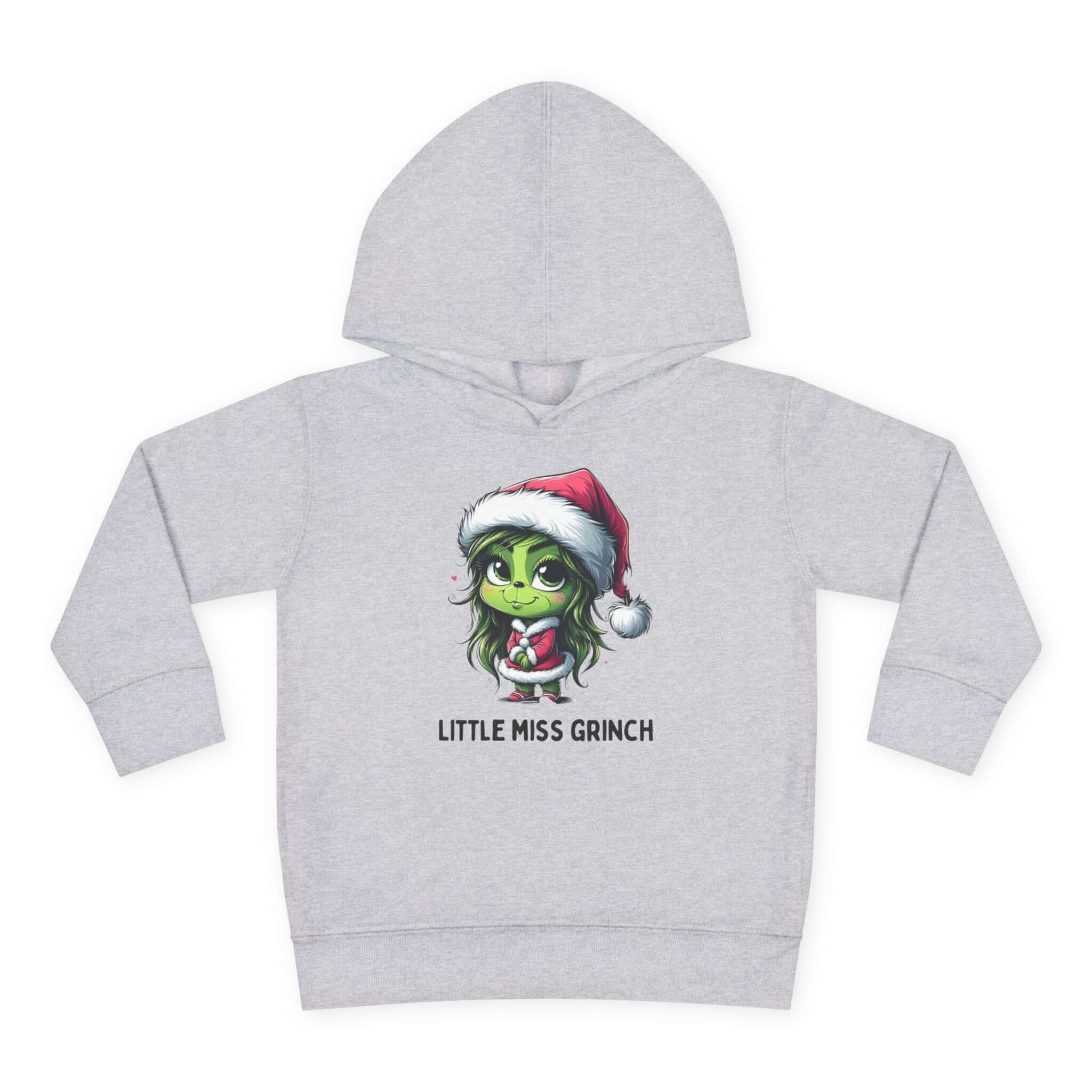 Little miss grinch Toddler Pullover Fleece Hoodie