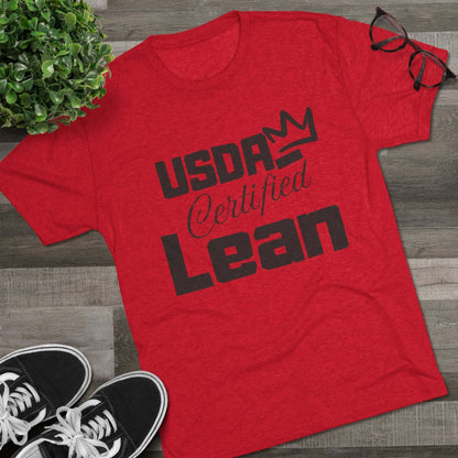 USDA certified lean mens tshirt