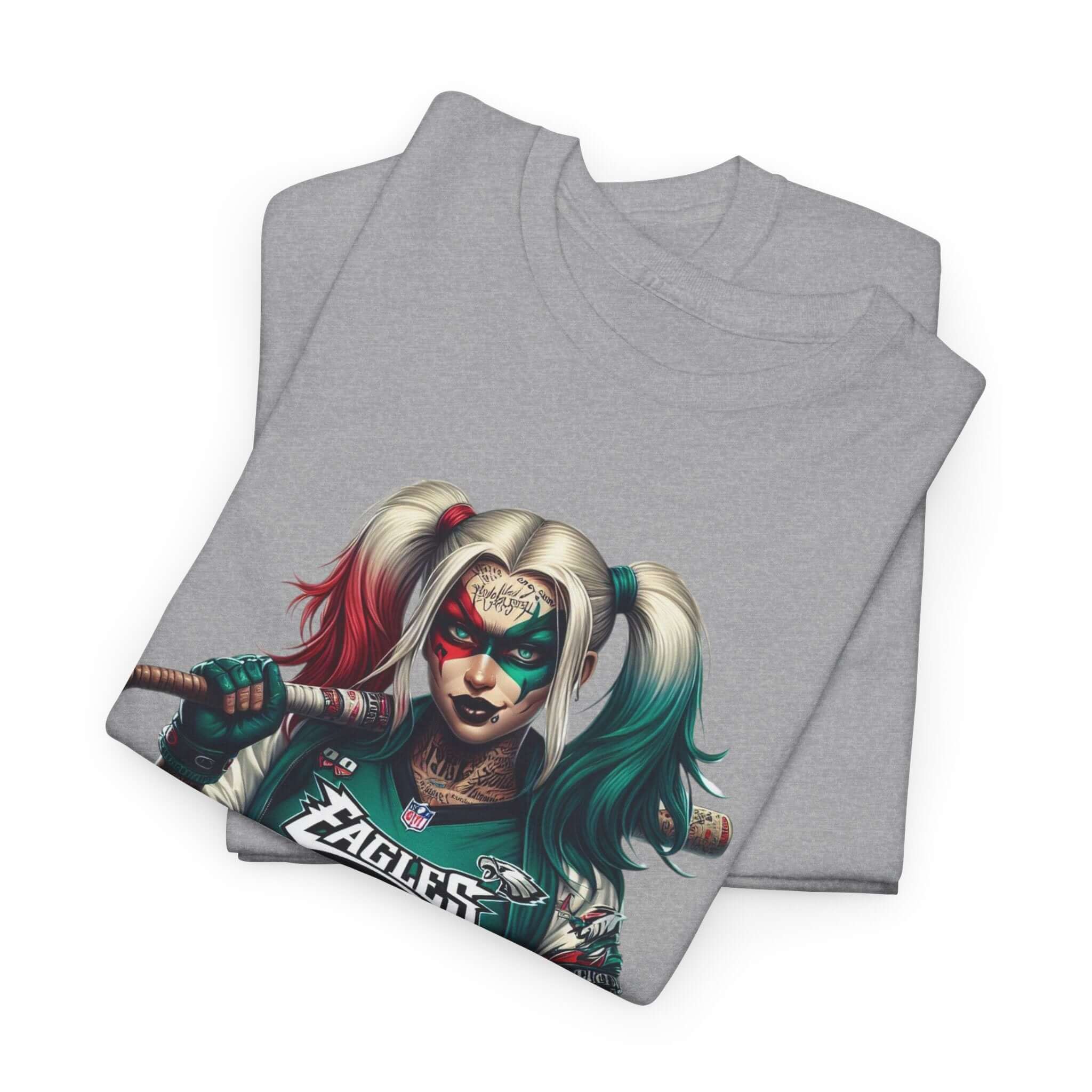 Harley Quinn Eagles Fan Unisex Heavy Cotton Tee