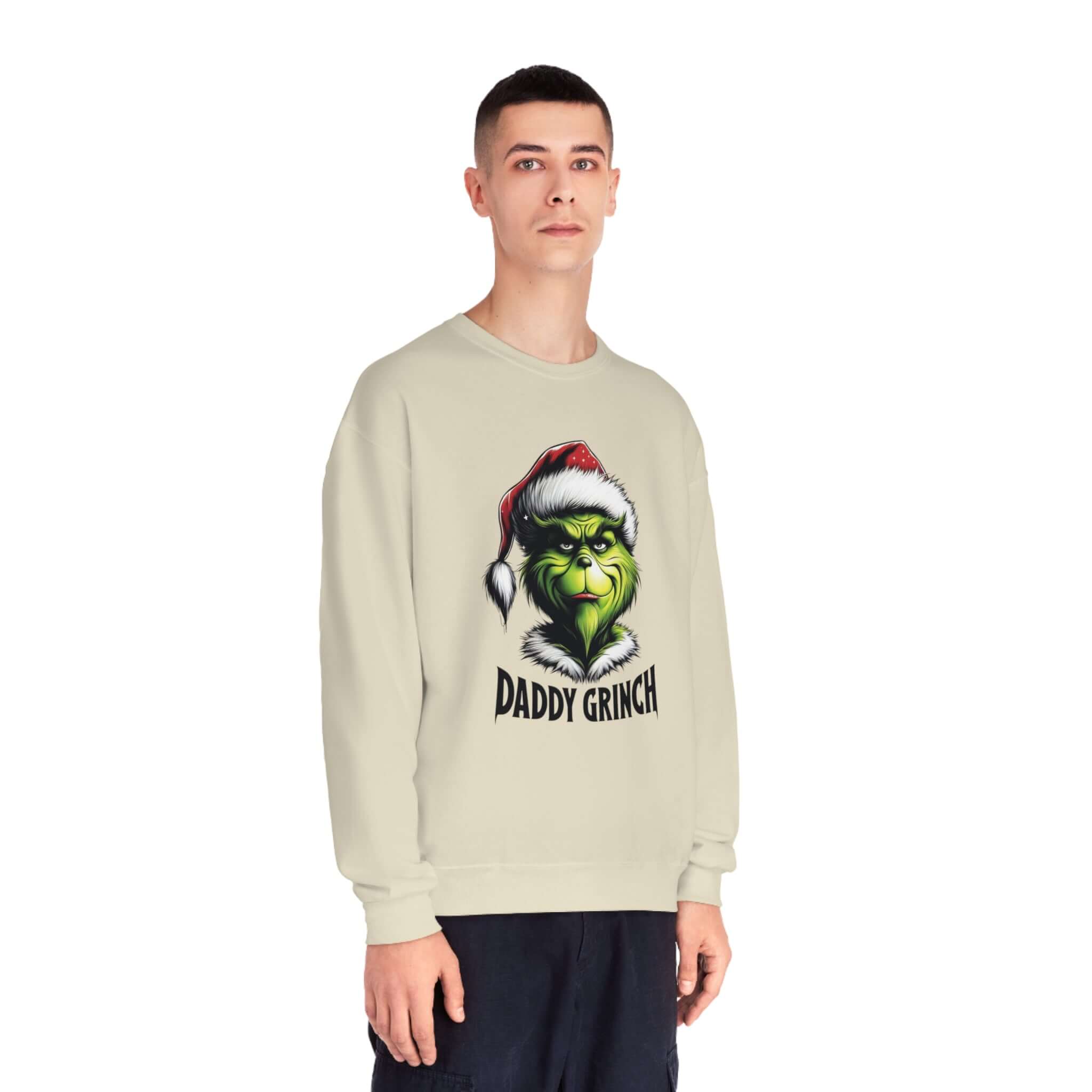 Daddy grinch Crew Neck Sweatshirt