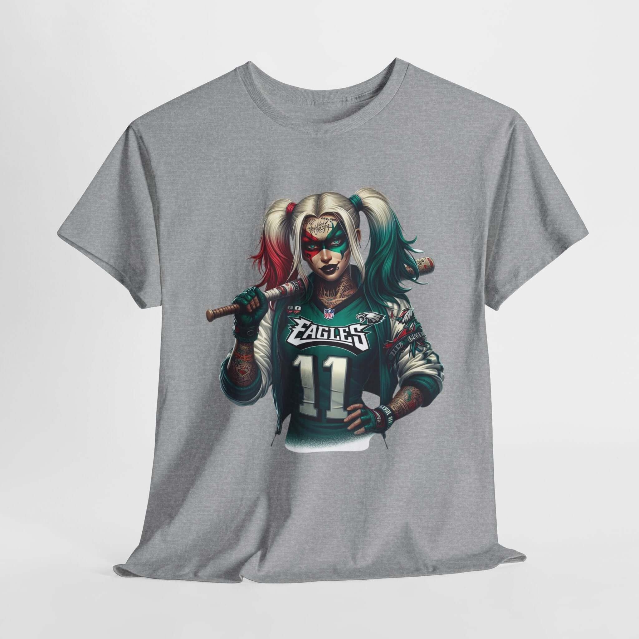 Harley Quinn Eagles Fan Unisex Heavy Cotton Tee