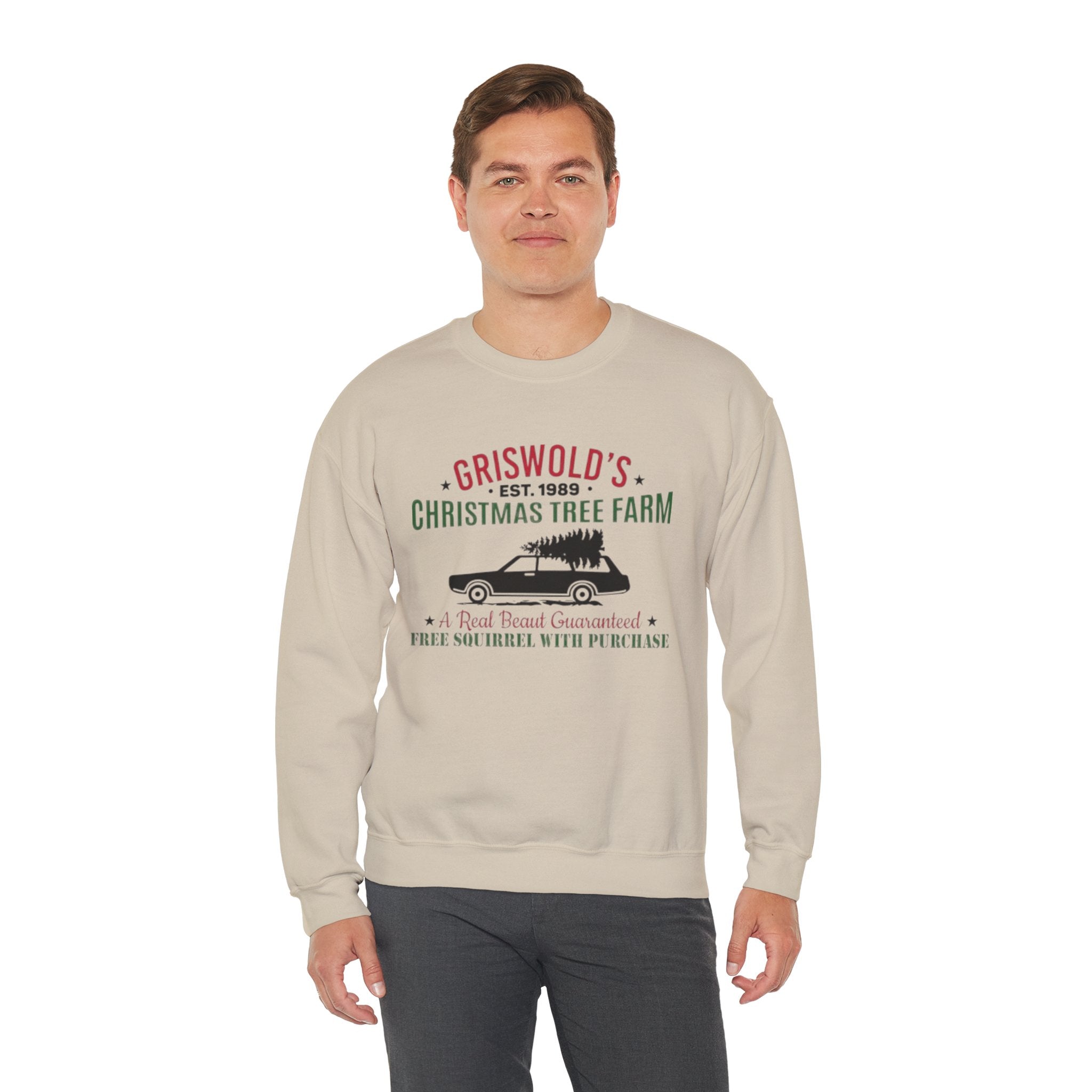 Griswolds Christmas Heavy Crewneck Sweatshirt