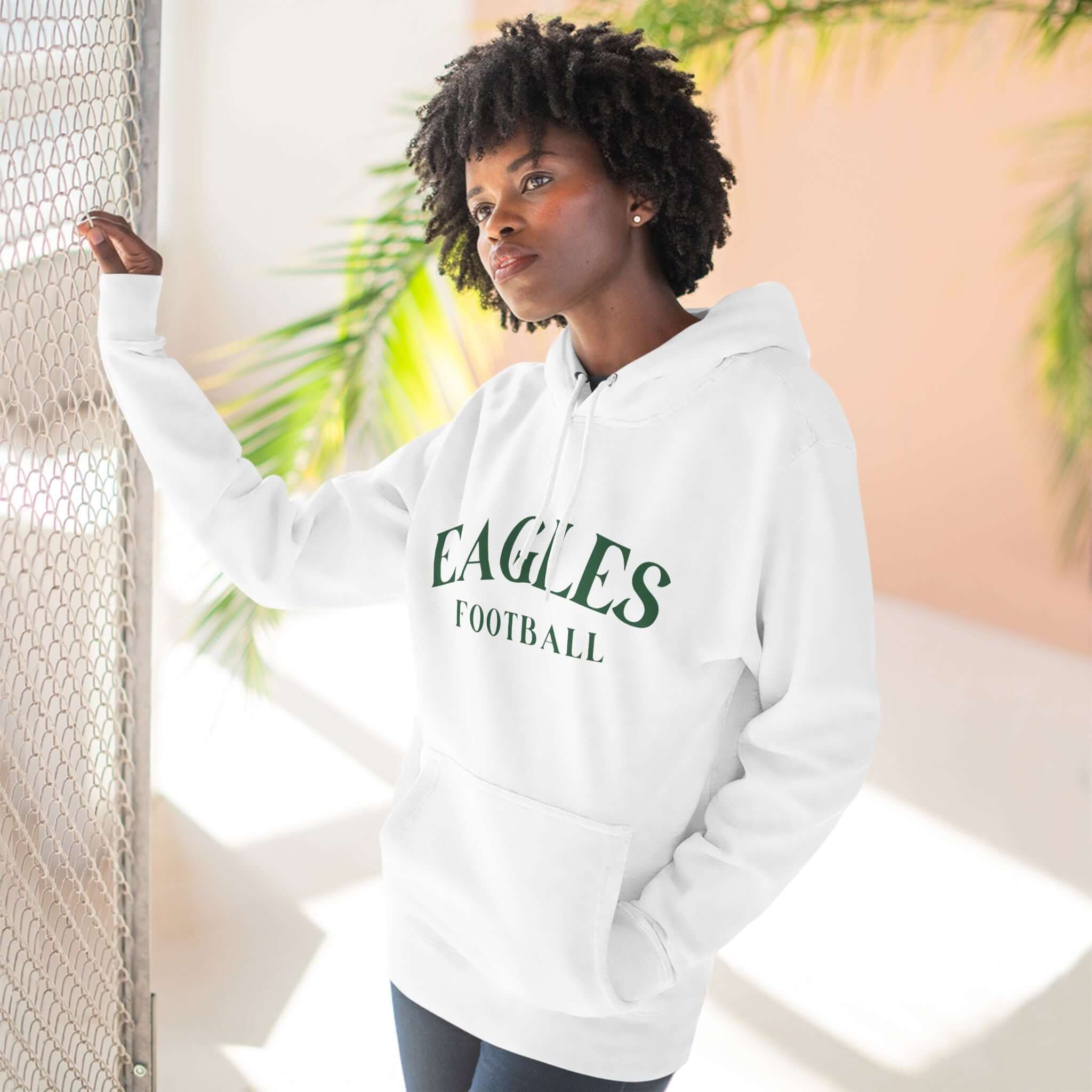 Eagles football pullover Fleece Hoodie