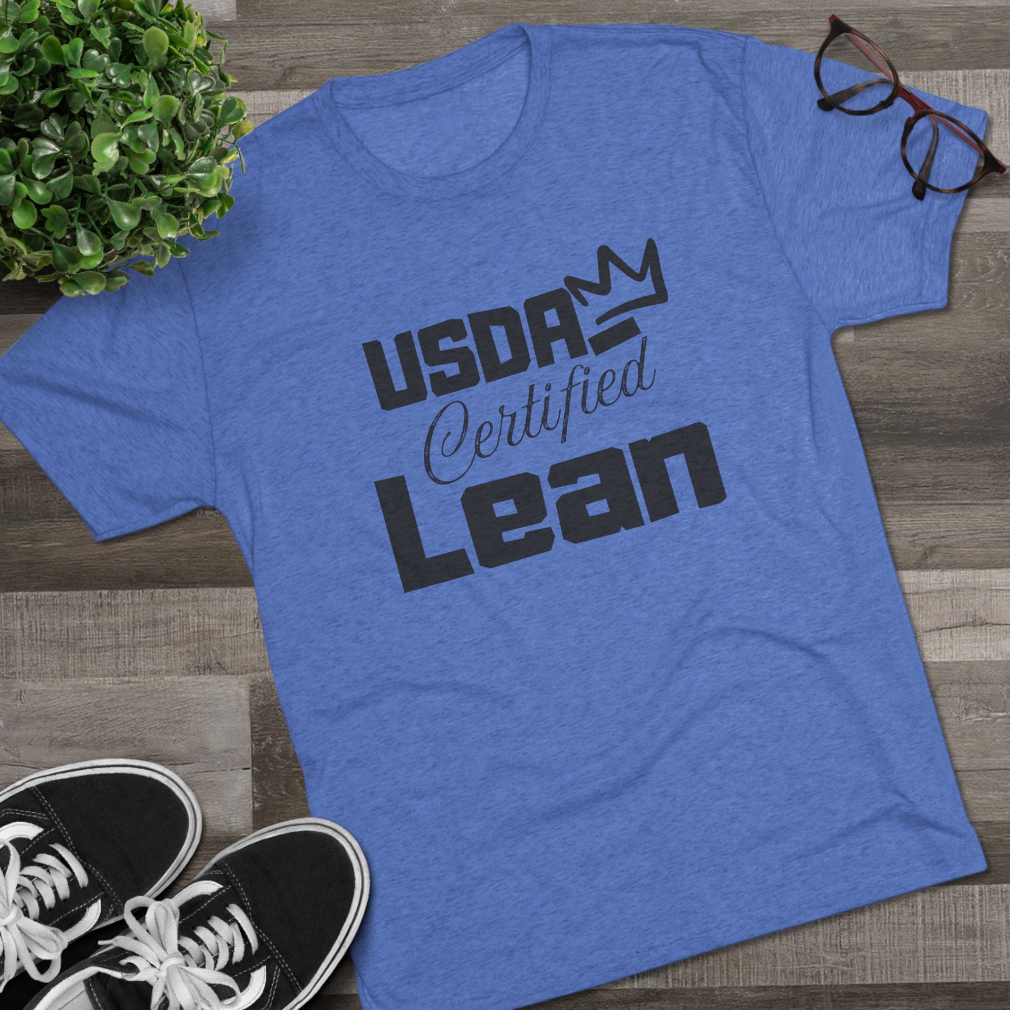 USDA certified lean mens tshirt