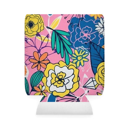 Tropical Bright Flower Koozie