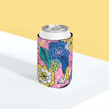 Tropical Bright Flower Koozie