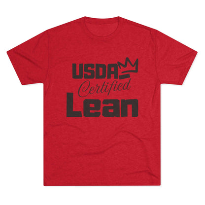 USDA certified lean mens tshirt