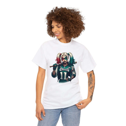 Crew neck, DTG, Eagles fan, Harley Quinn eagles, Neck Labels, Philadelphia eagles, Regular fit, T-shirts, Unisex, Women's Clothing