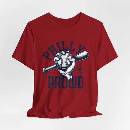 Philly Proud Baseball shirt unisex