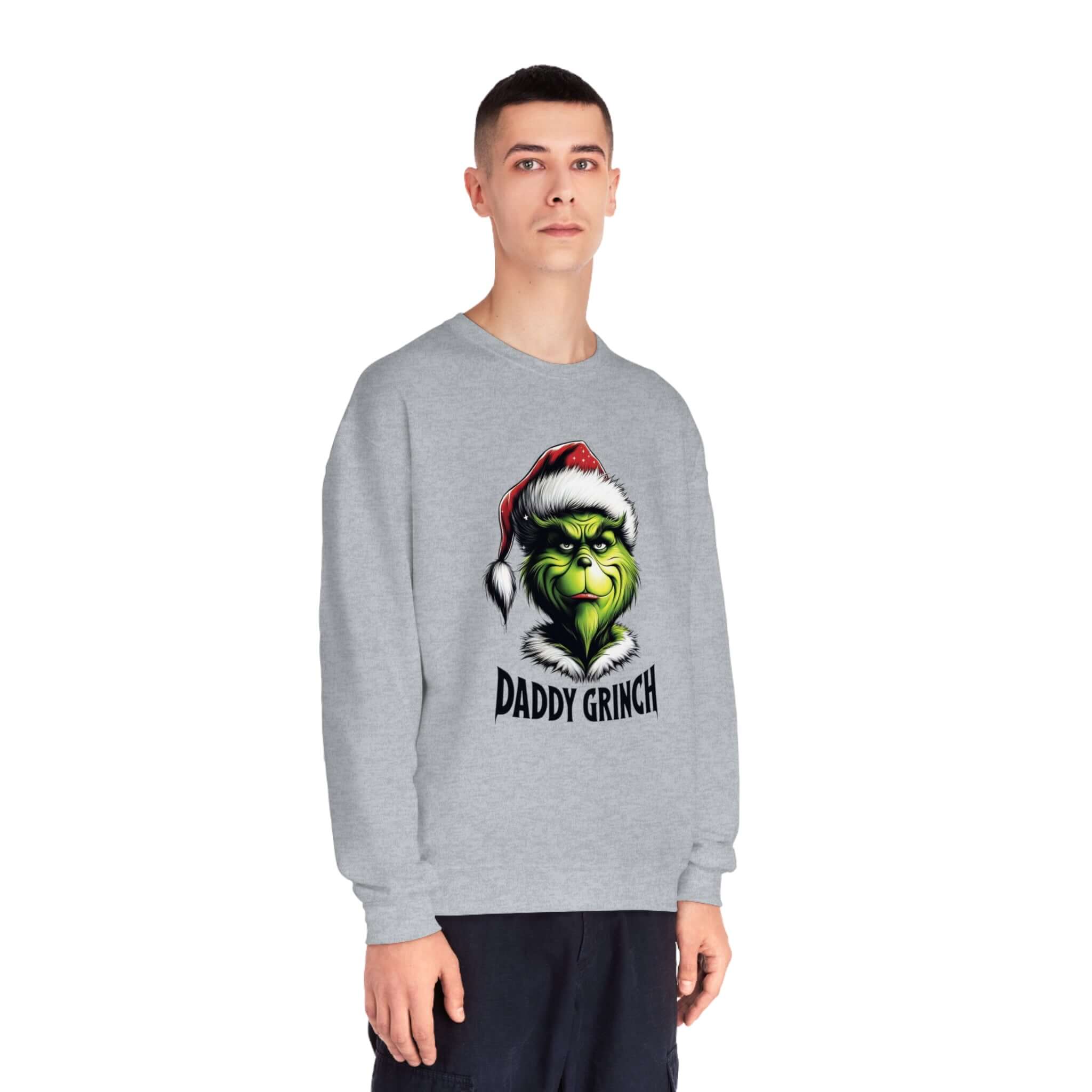 Daddy grinch Crew Neck Sweatshirt