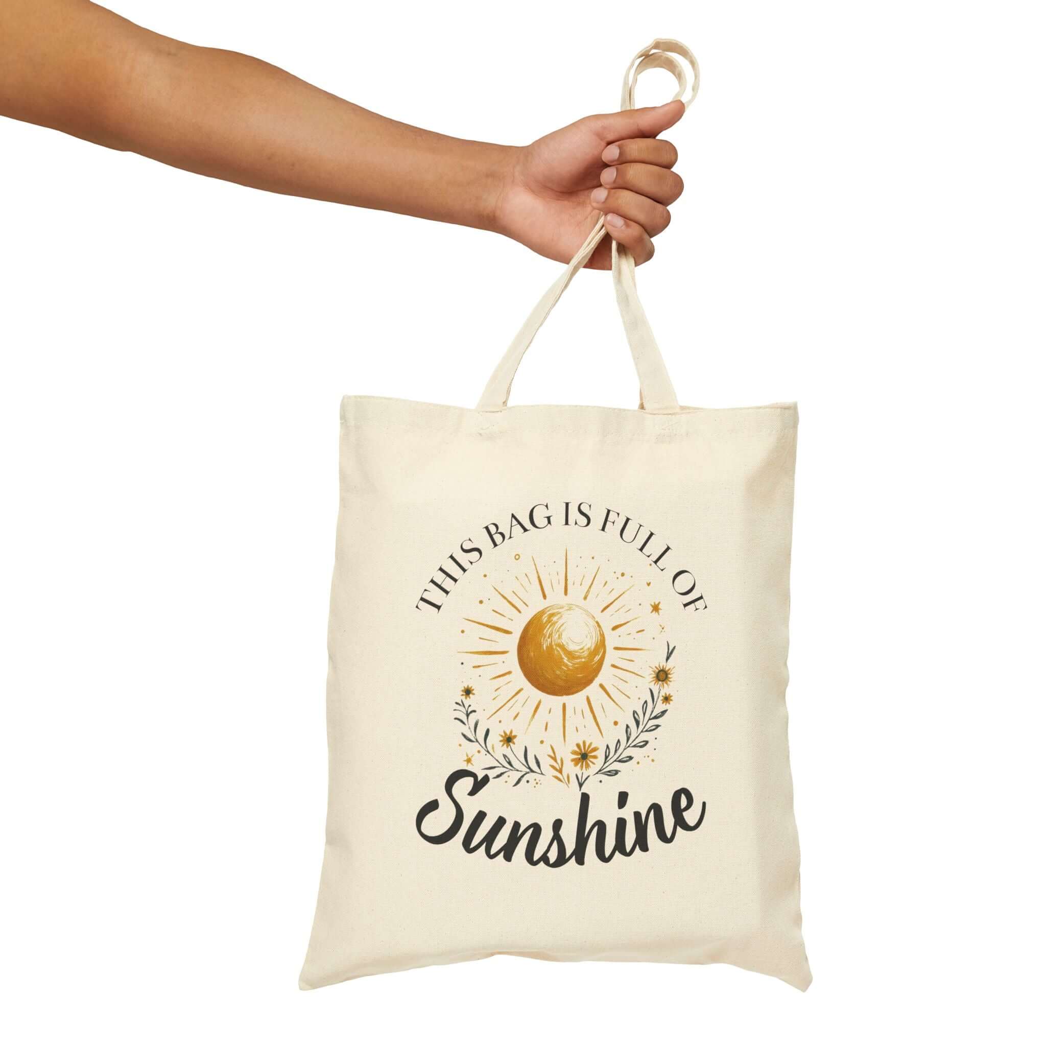 This bag is full of shine Cotton Canvas Bag