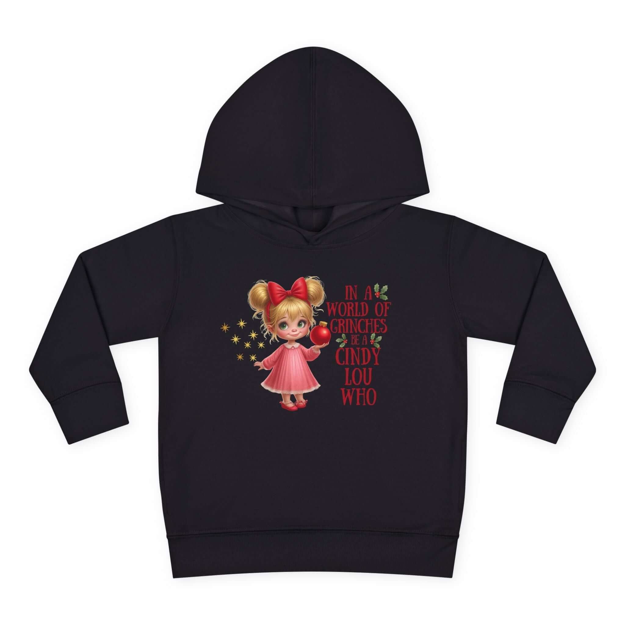 Cindy Lou Who Toddler Pullover Hoodie