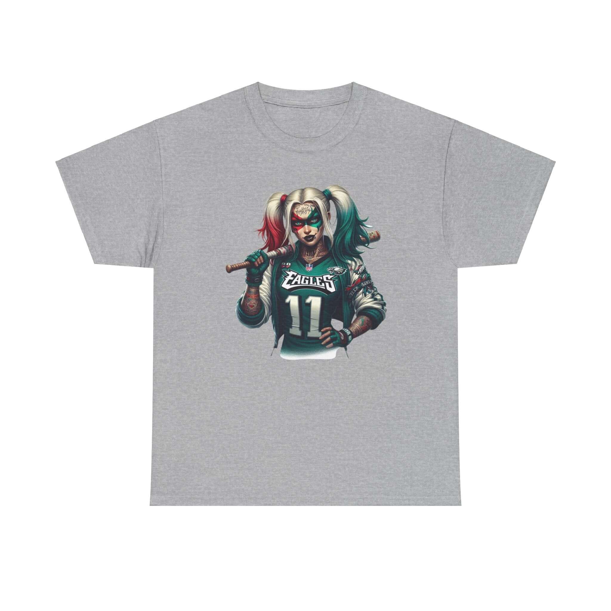 Harley Quinn Eagles Fan Unisex Heavy Cotton Tee