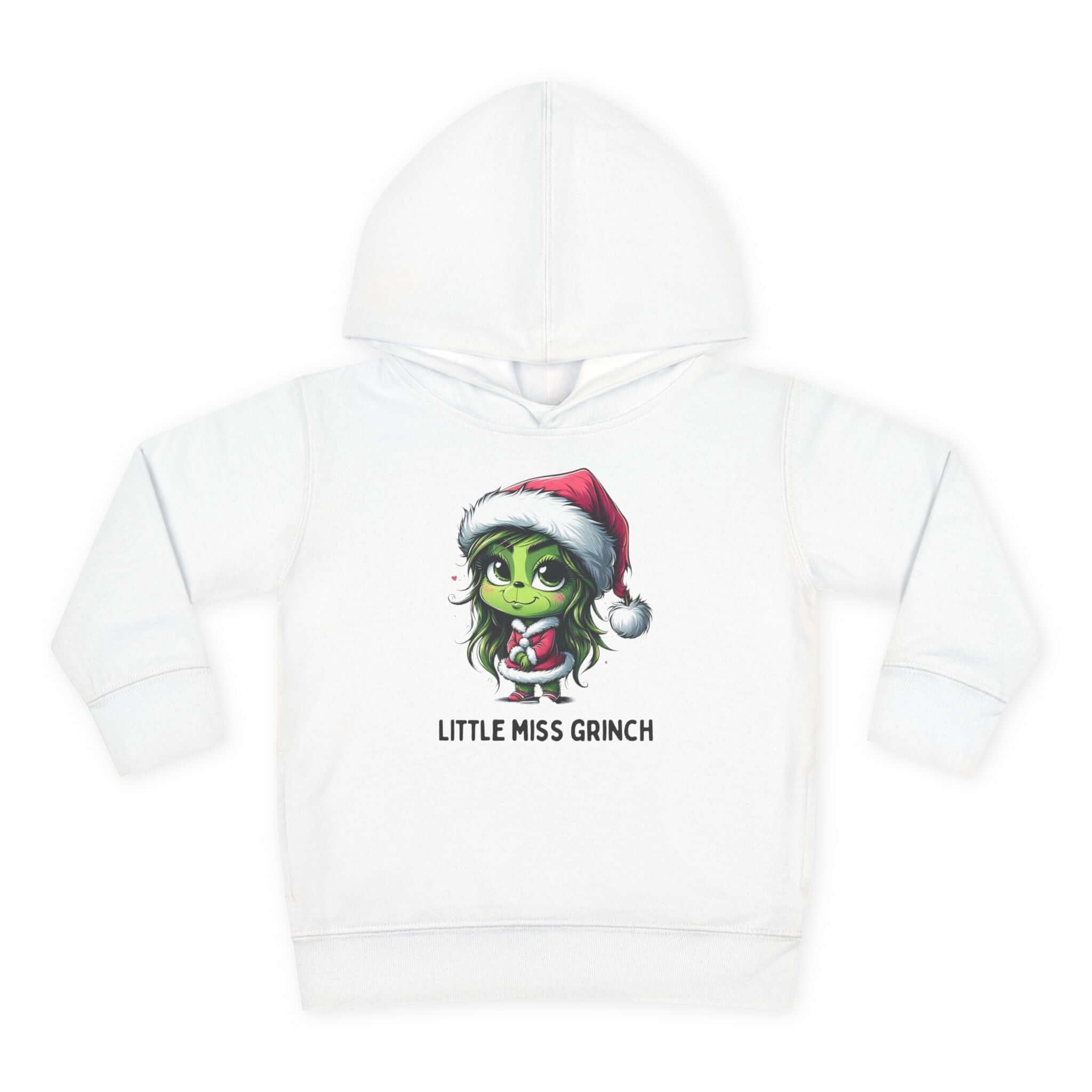 Little miss grinch Toddler Pullover Fleece Hoodie