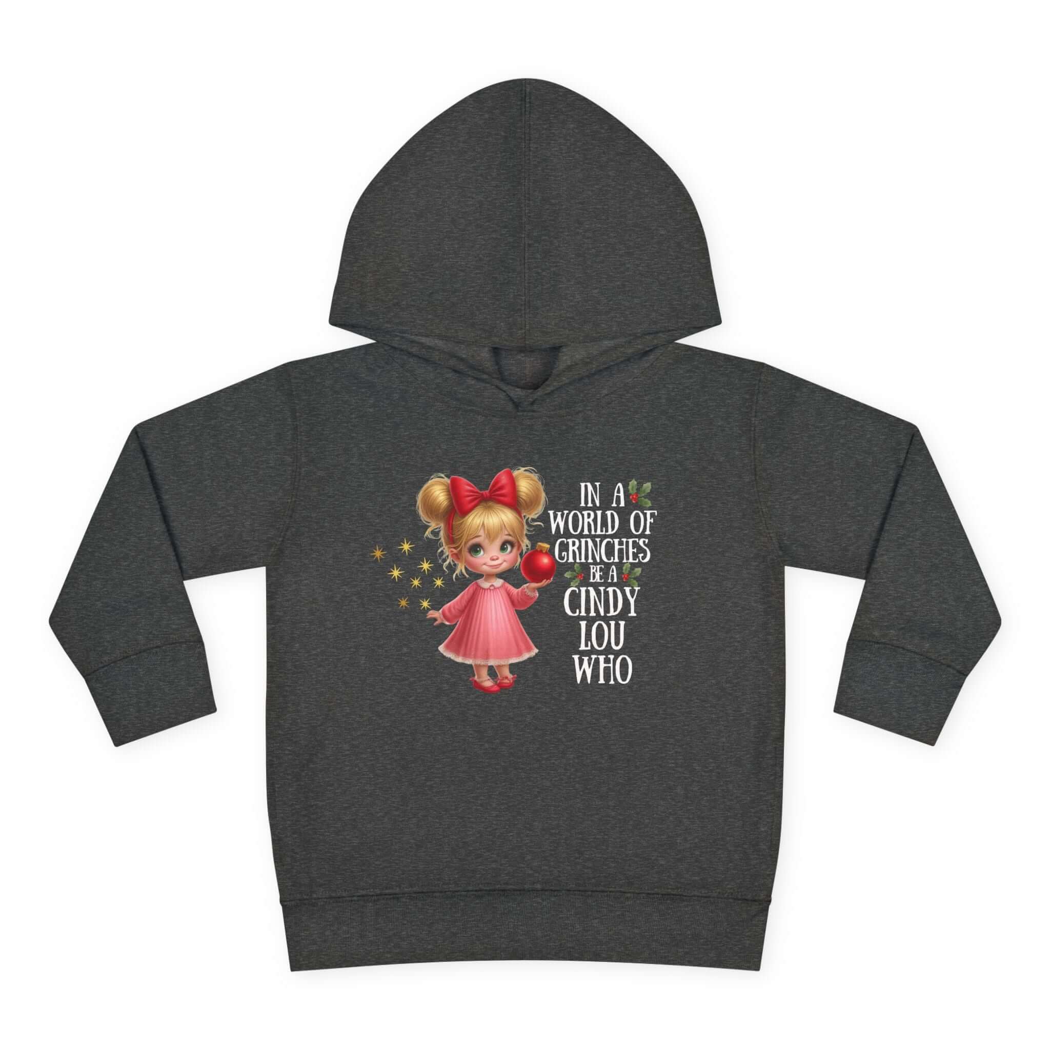 Cindy Lou Who Toddler Pullover Hoodie