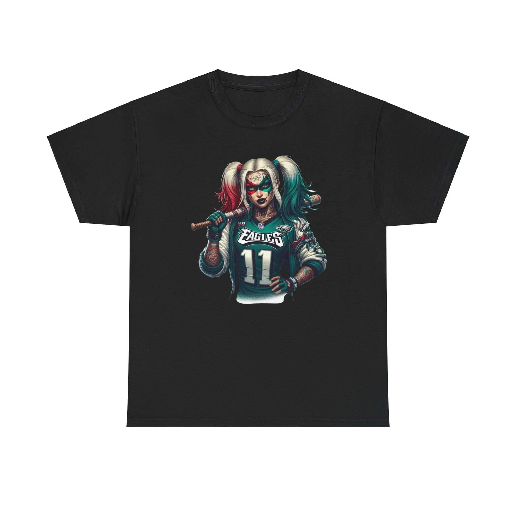 Harley Quinn Eagles Fan Unisex Heavy Cotton Tee