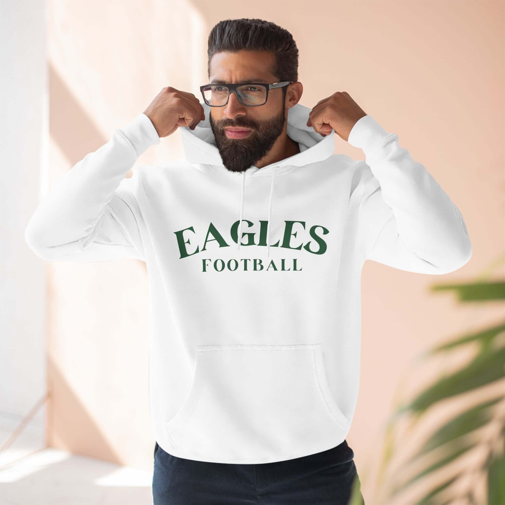 Eagles football pullover Fleece Hoodie