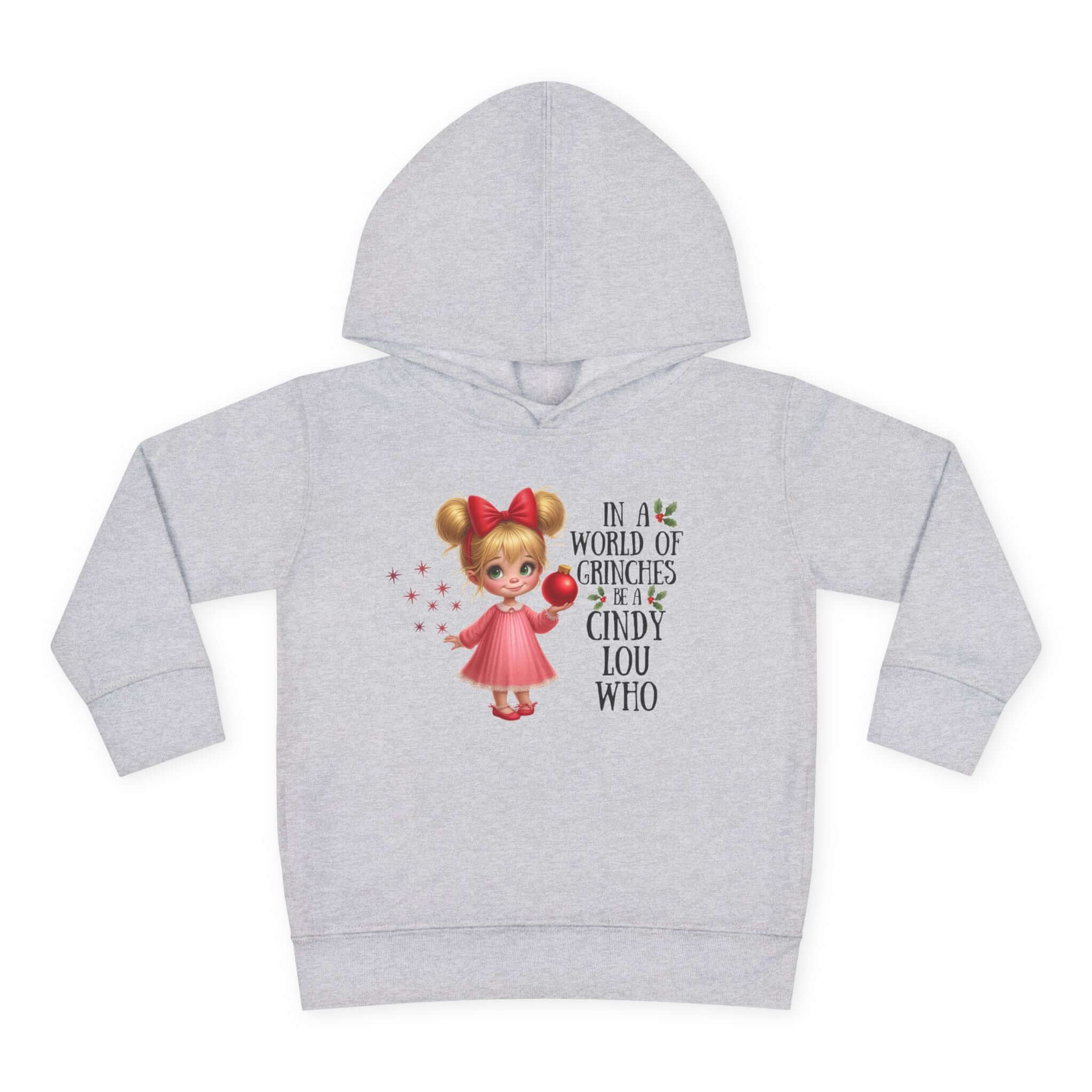 Cindy Lou Who Toddler Pullover Hoodie