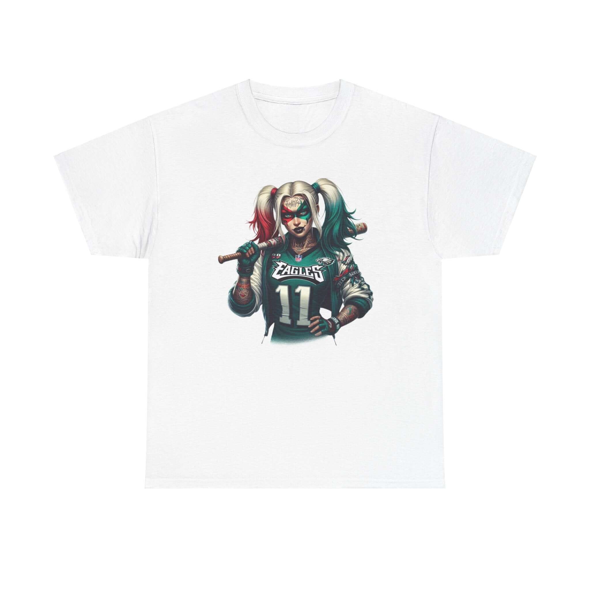 Harley Quinn Eagles Fan Unisex Heavy Cotton Tee