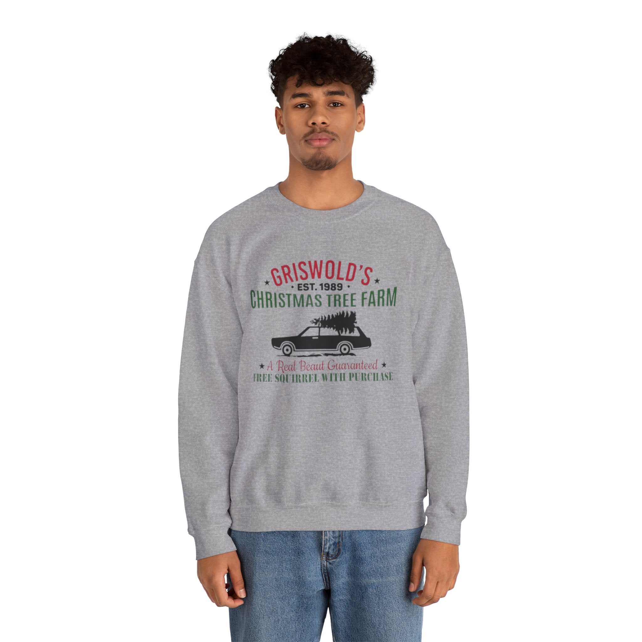 Griswolds Christmas Heavy Crewneck Sweatshirt