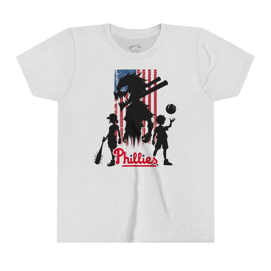 Phillies Kids Edgy Short Sleeve Tee