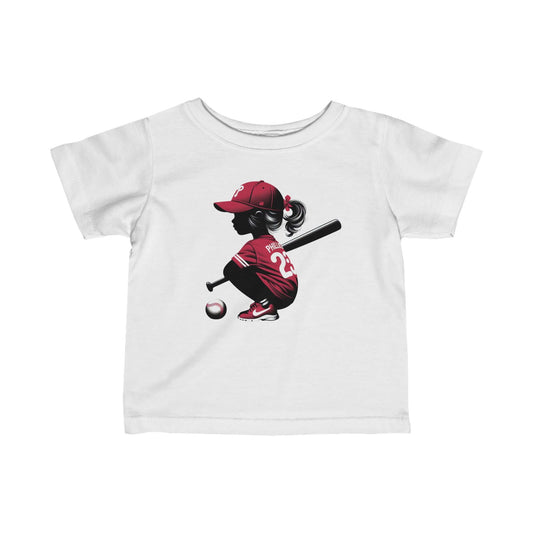 Phillies Girl Toddler Infant Jersey Tee