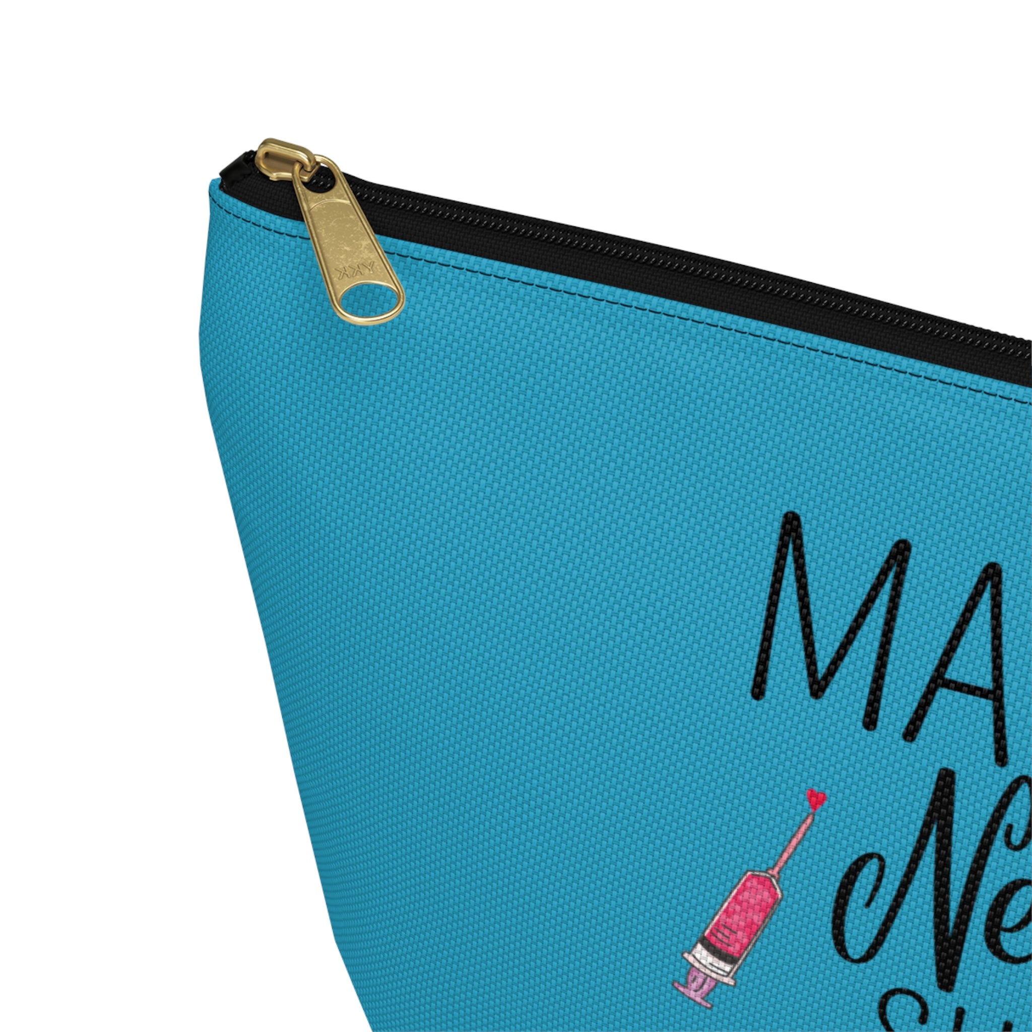Nurse Life Accessory Pouch - Funny Quote Gift Case for Nurses, Nurselife Organizer Bag, Healthcare Provider Zipper Pouch, Medical