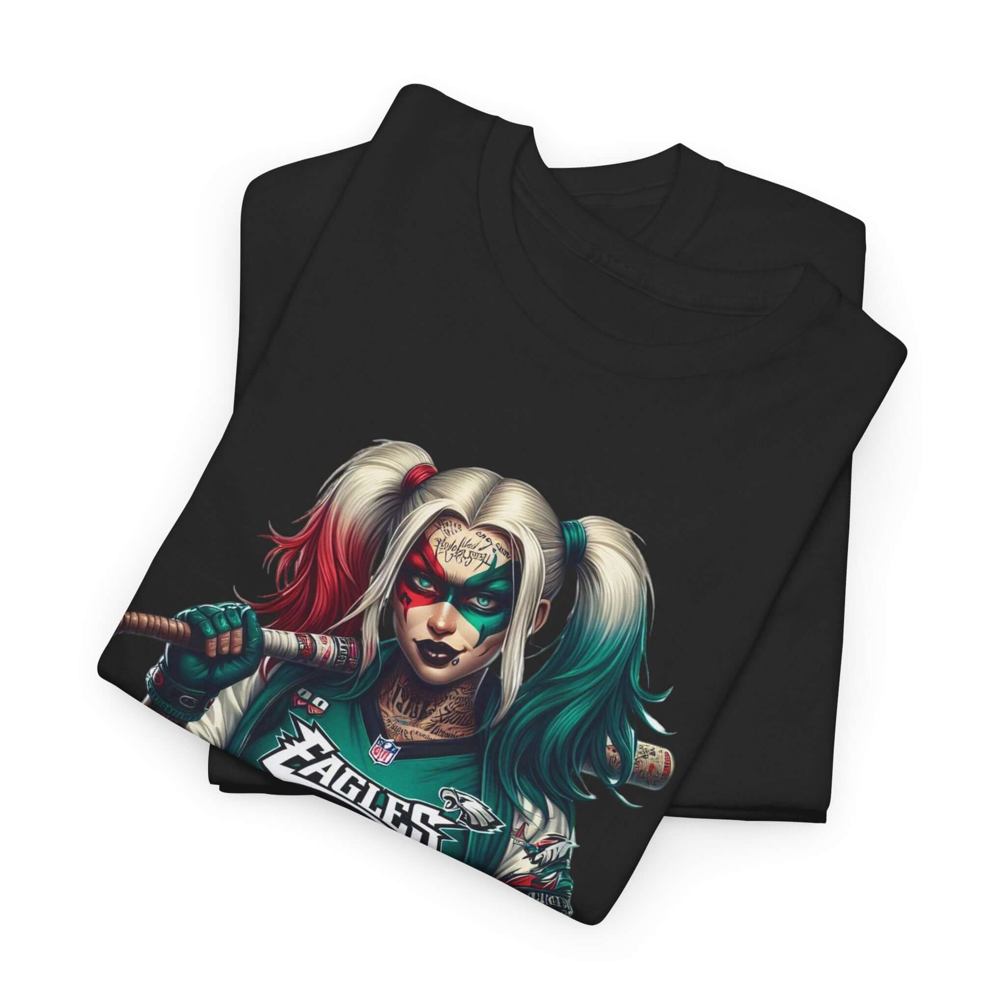 Harley Quinn Eagles Fan Unisex Heavy Cotton Tee