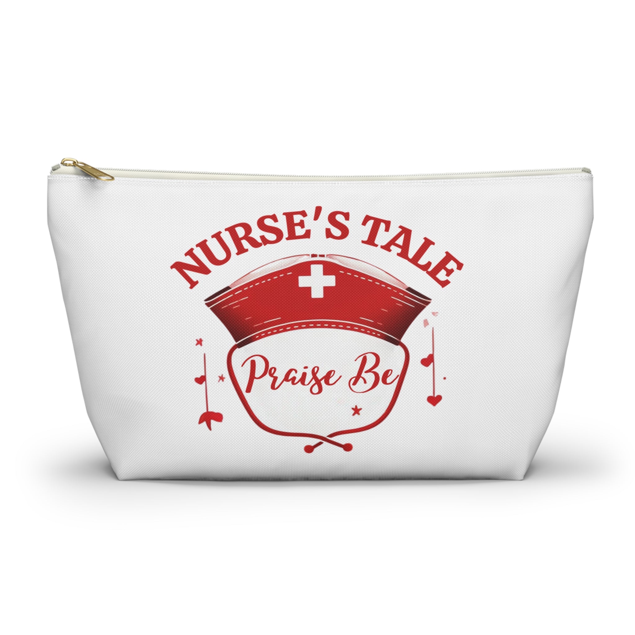Nurse's Tale Accessory Pouch, Perfect Nurse Gift, Cosmetic Bag, Makeup Organizer, Cute Healthcare Pouch, Medical Supplies Case