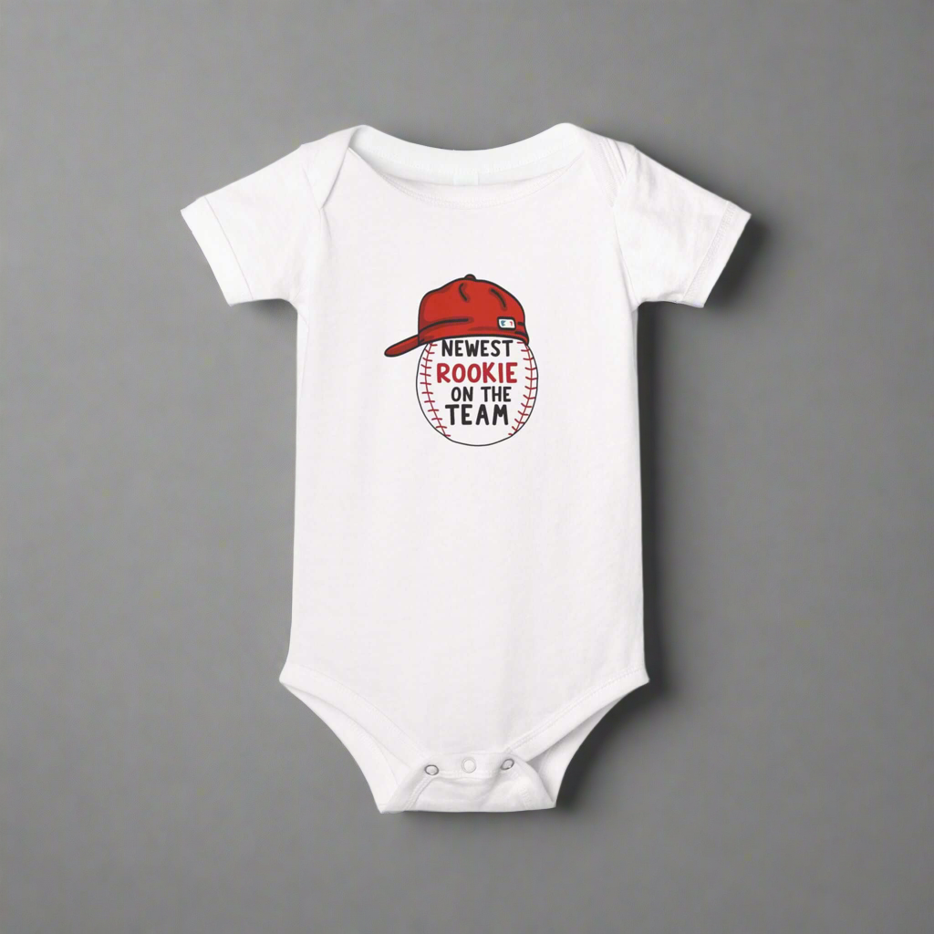 Newest Rookie Infant Jersey One Piece - Cute Baby Bodysuit for Sports Fans