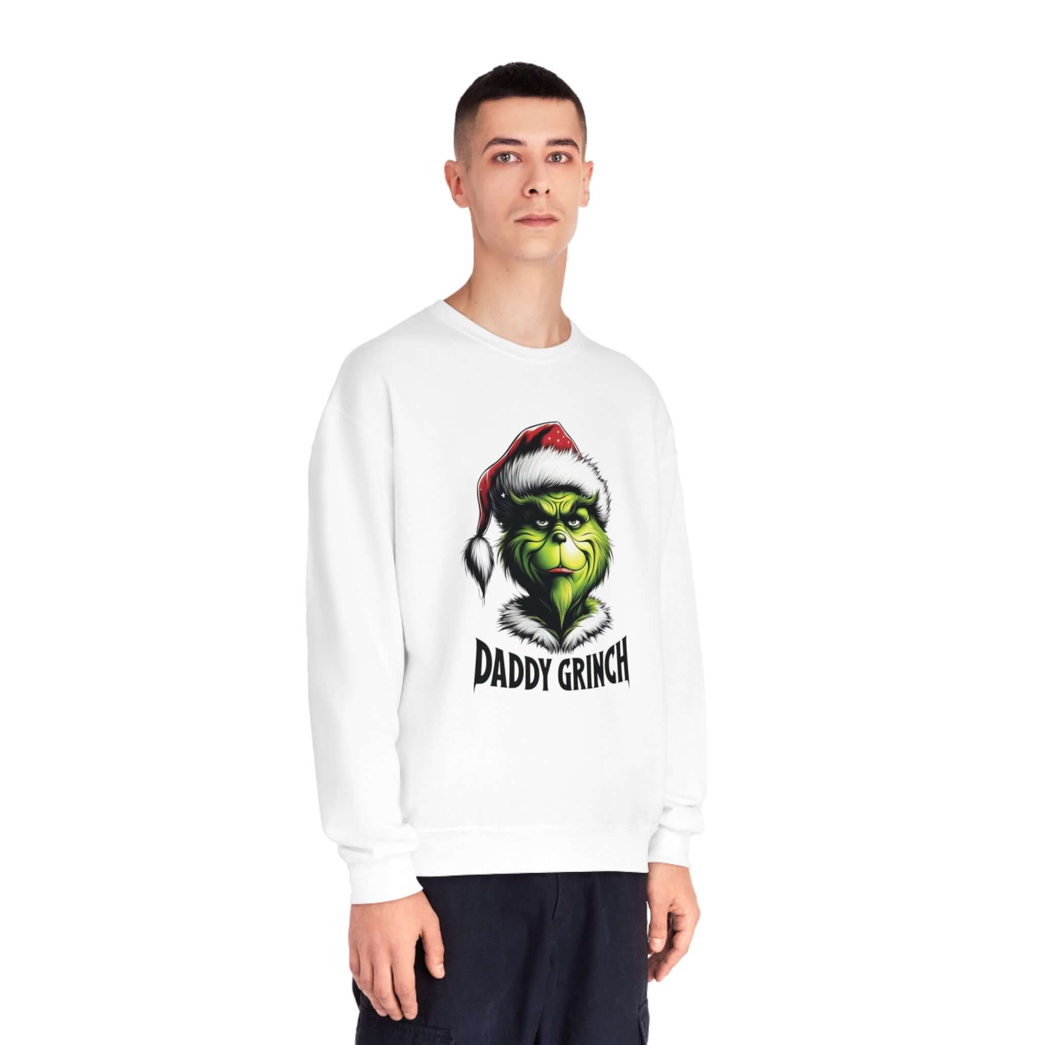 Daddy grinch Crew Neck Sweatshirt