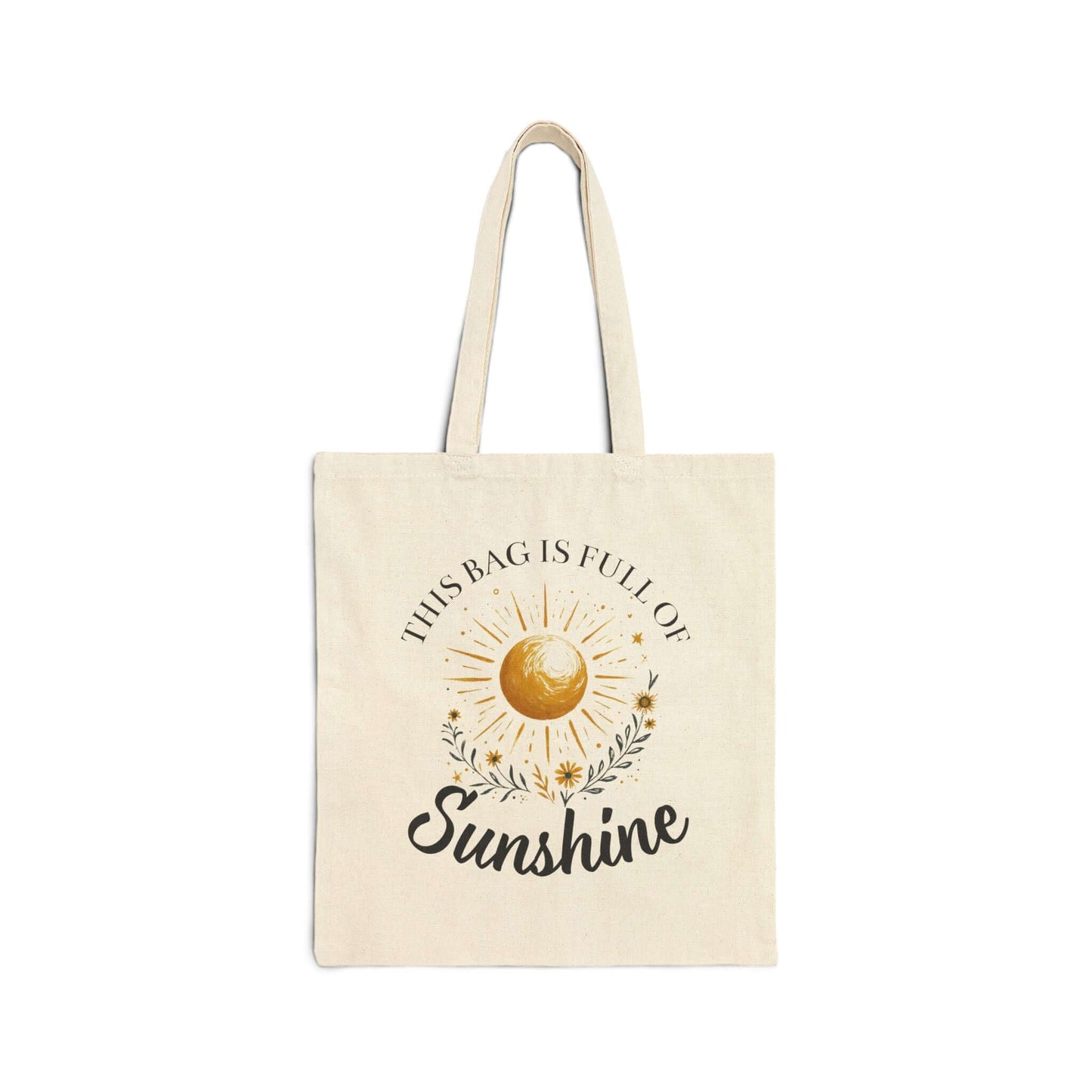 This bag is full of shine Cotton Canvas Bag