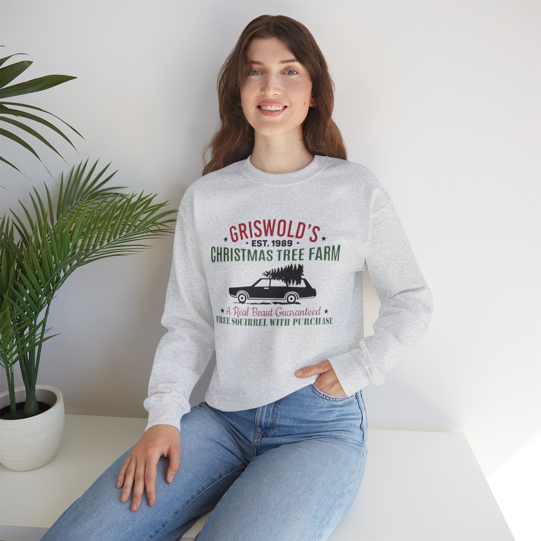 Griswolds Christmas Heavy Crewneck Sweatshirt