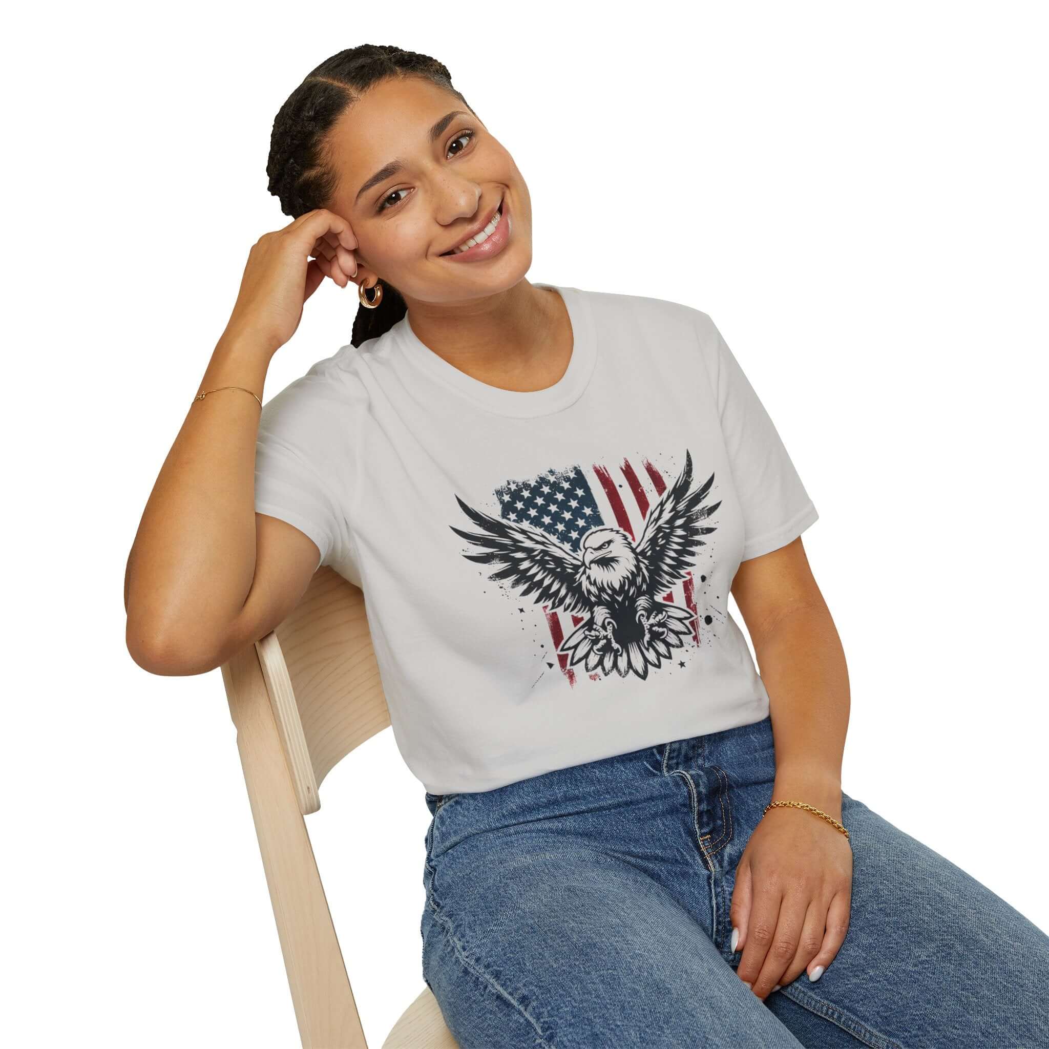 American Flag Unisex tshirt