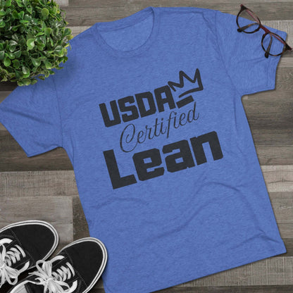 USDA certified lean mens tshirt