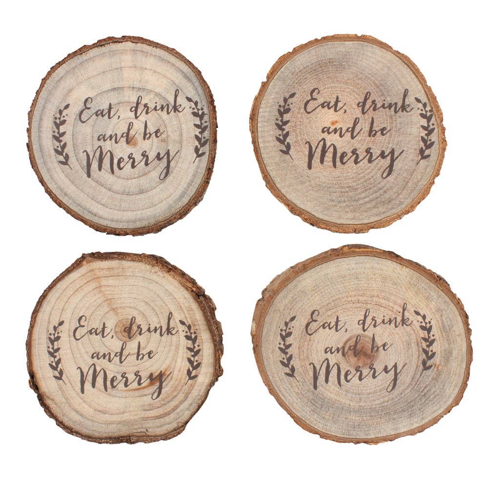 Holiday set of 4 Coasters