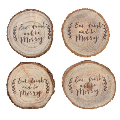 Holiday set of 4 Coasters