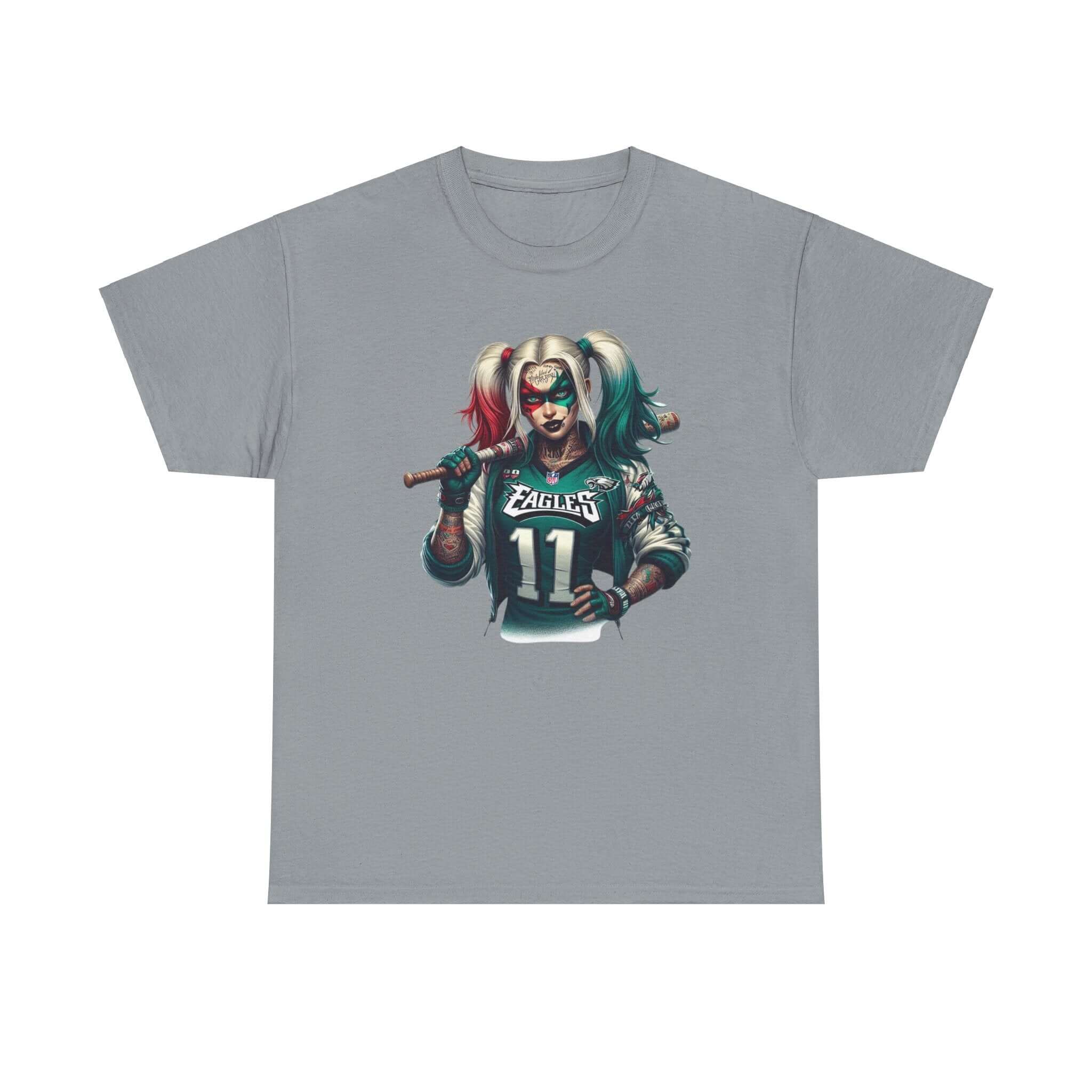 Harley Quinn Eagles Fan Unisex Heavy Cotton Tee