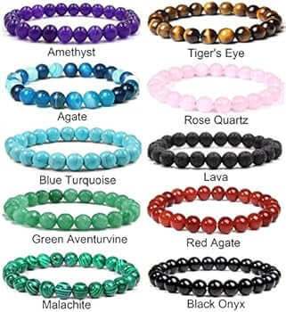 Natural Stone bracelet multiple colors