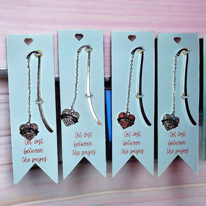 Stylish metal bookmark with a nurse charm. Ideal for reading enthusiasts, nursing students, and gift-giving. Celebrate your passions!$8.00